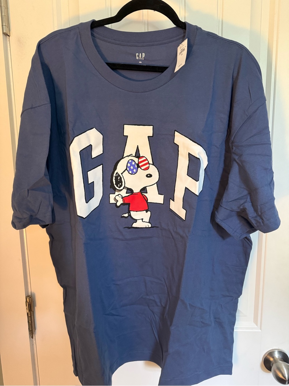 GAP Women’s Blue Snoopy Graphic Tee